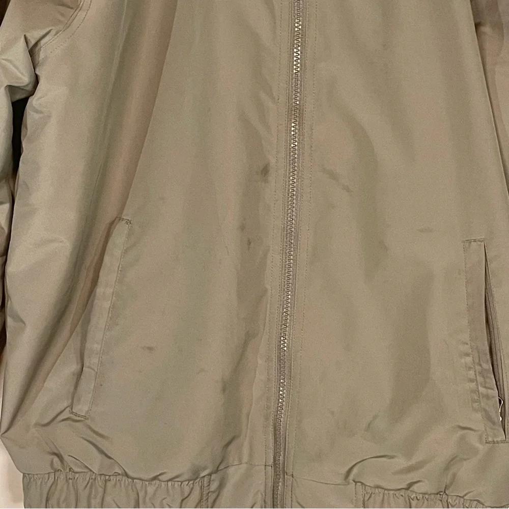 Men's Magellan Outdoors Beige Zipup Jacket - Picture 3 of 5
